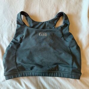 Fleo Forest Green Sports Bra